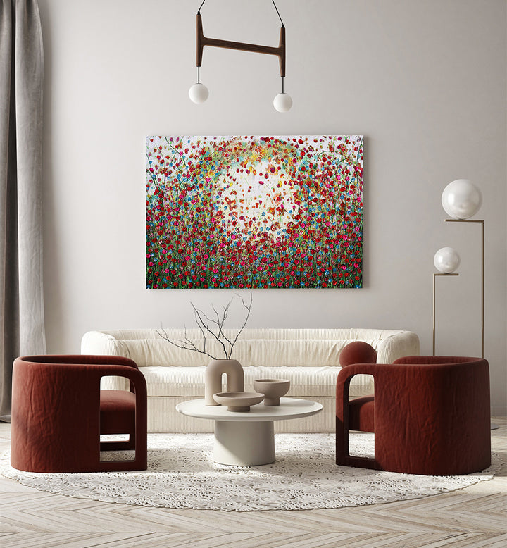 SPRING FEVER , FLORAL FLOWER PAINTINGS