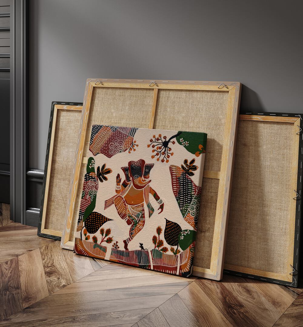 TRIPTYCH - DIVINE MELODY , HANDMADE ARTWORKS