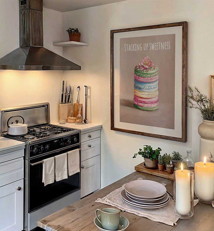 STACKING UP SWEETNESS , BAR & CAFE ART