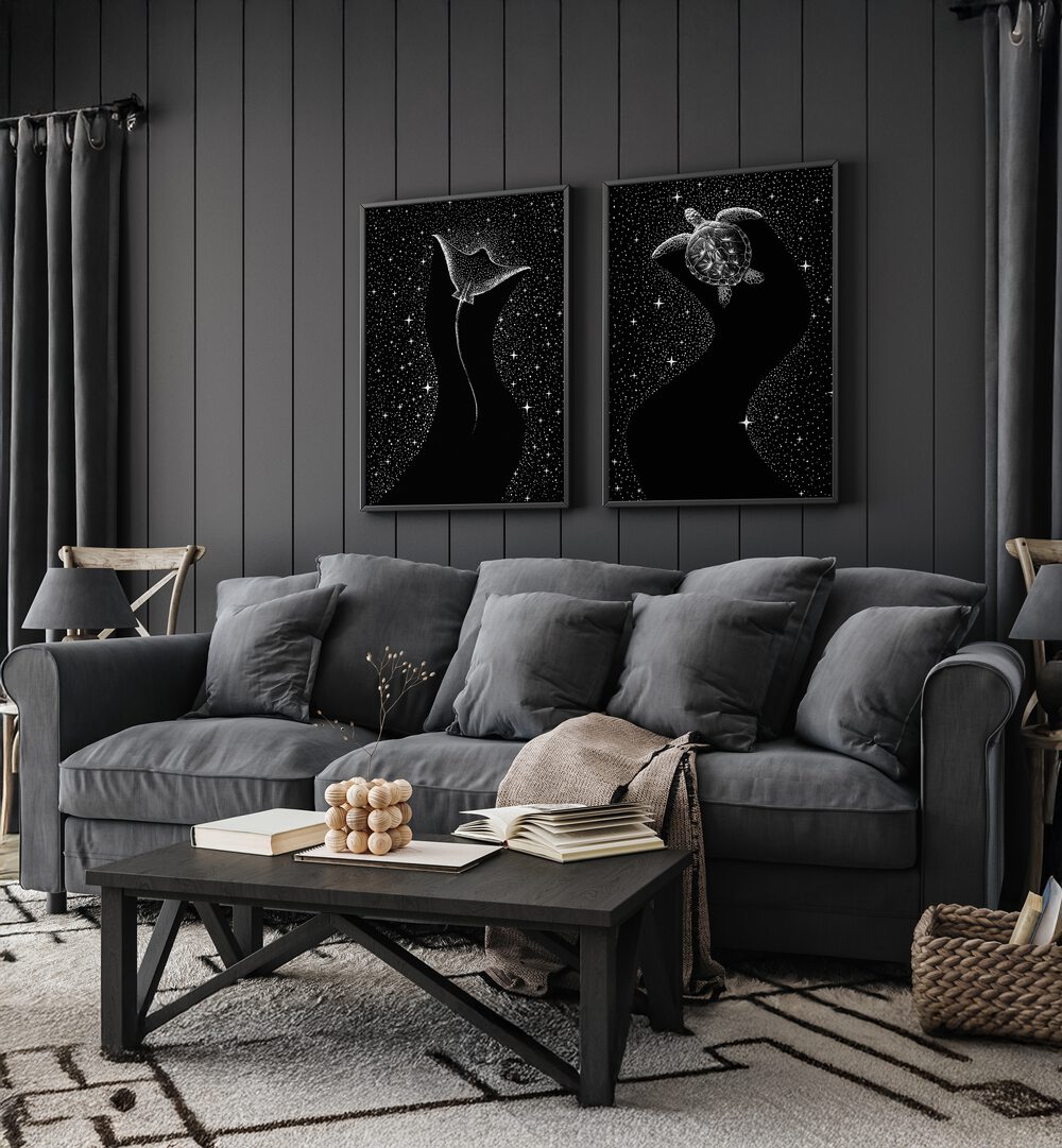 Elevate your decor with the STAR COLLECTORS SET, SET OF 2 PAINTINGS, perfect for inspiring conversation in any space.