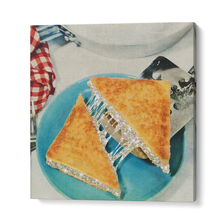 Starry Sandwich Surreal Art Artwork in Gallery Wrap