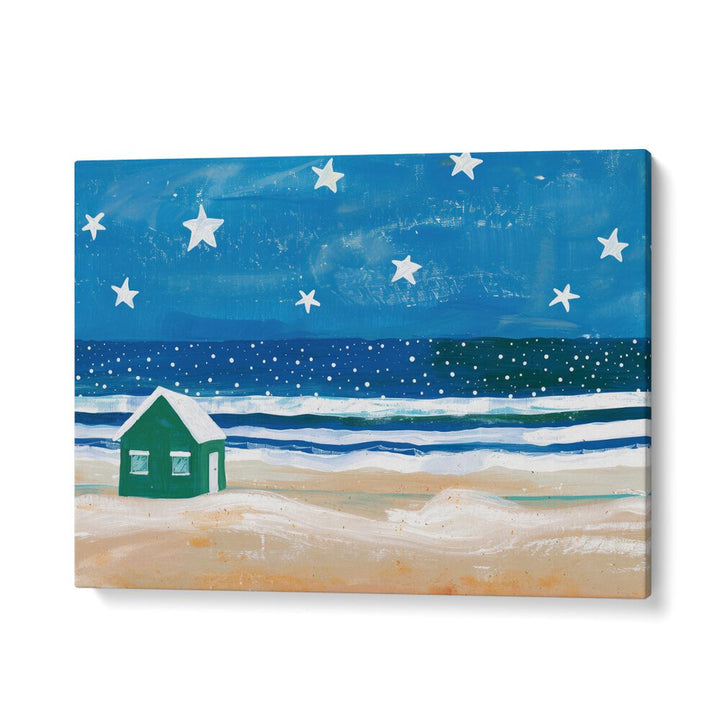 Starry Shelter Kids Art Artwork in Gallery Wrap
