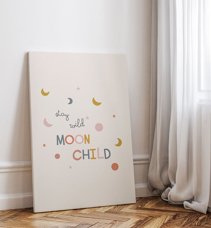 STAY WILD MOON CHILD , KIDS ROOM PAINTINGS