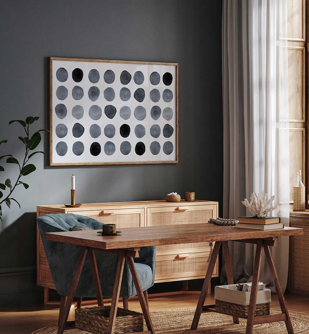Transform your space with STEPPING STONES, ABSTRACT PAINTINGS, featuring a captivating blend of colors and shapes.