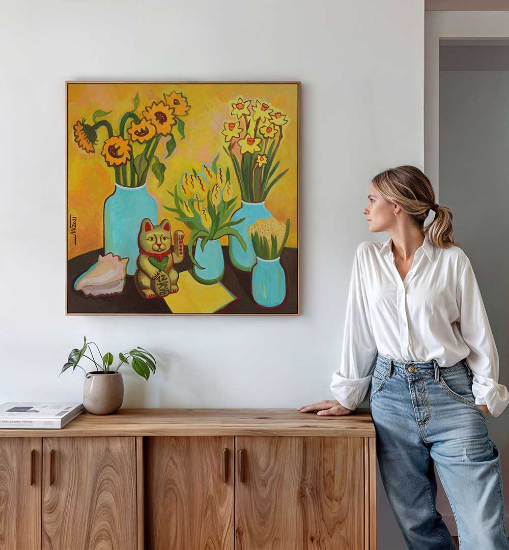 STILL LIFE II , RETRO ART