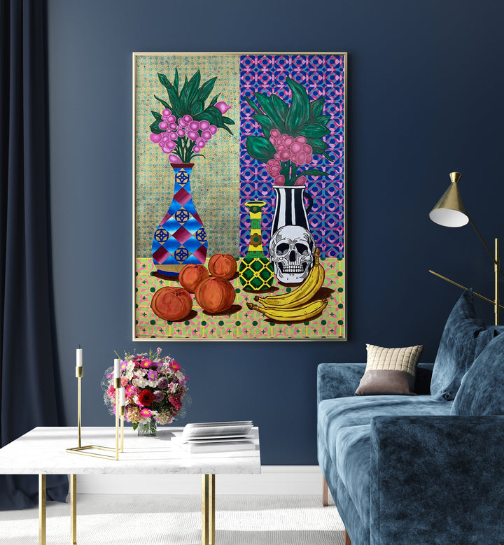 Bright and colorful STILL MEMENTO, KITCHEN POSTERS enhance modern decor with artistic flair and storytelling charm.
