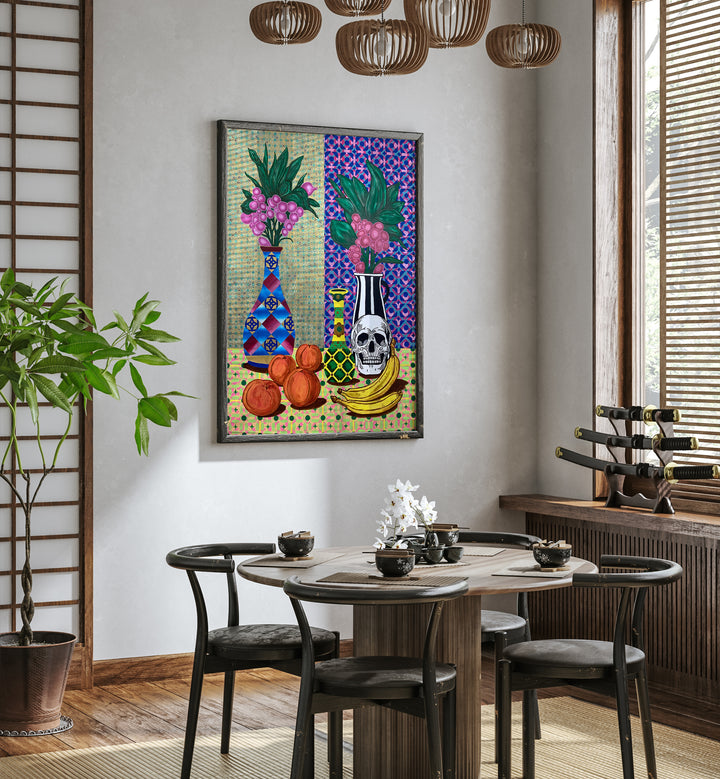 Add style to your kitchen with STILL MEMENTO, KITCHEN POSTERS featuring vibrant art and modern decor appeal.