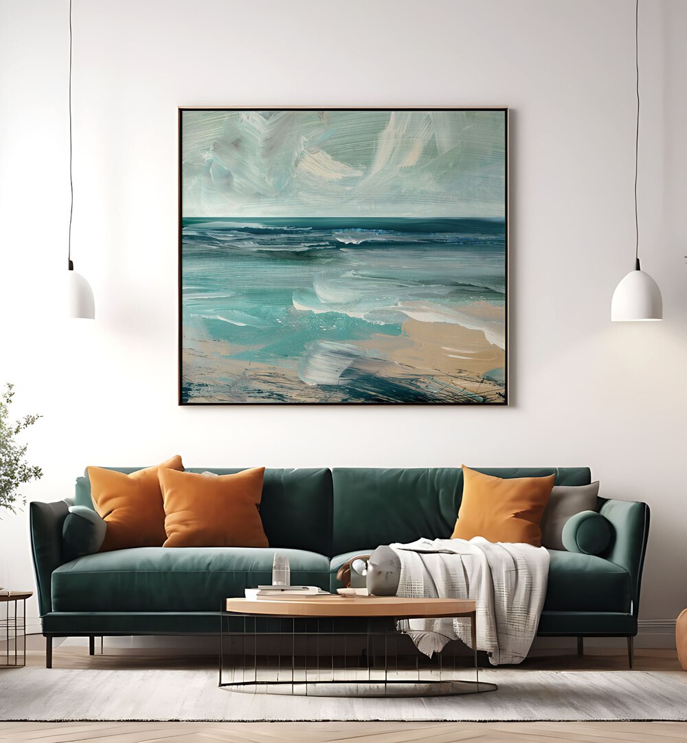 Vibrant STIVES Abstract Paintings enhance modern spaces with captivating colors and dynamic forms.