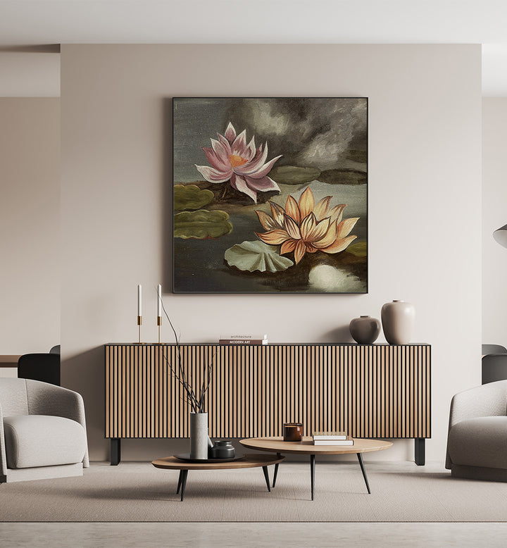 STORMY LOTUS POND