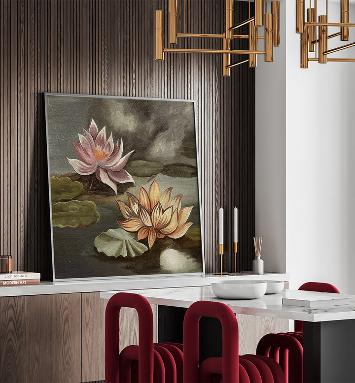 STORMY LOTUS POND