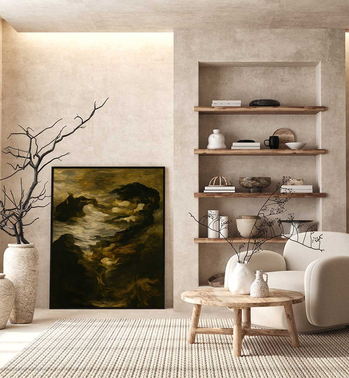 STORM'S LAMENT , EXPRESSIONISM PAINTINGS