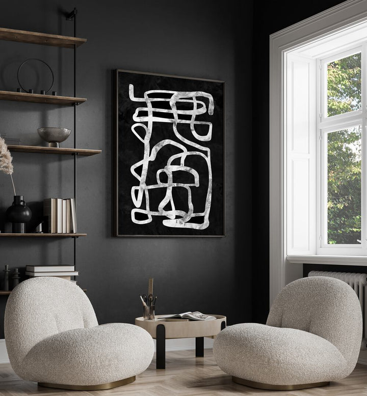 Transform your space with STORYLINE II, ABSTRACT PAINTINGS, showcasing captivating art for modern homes.