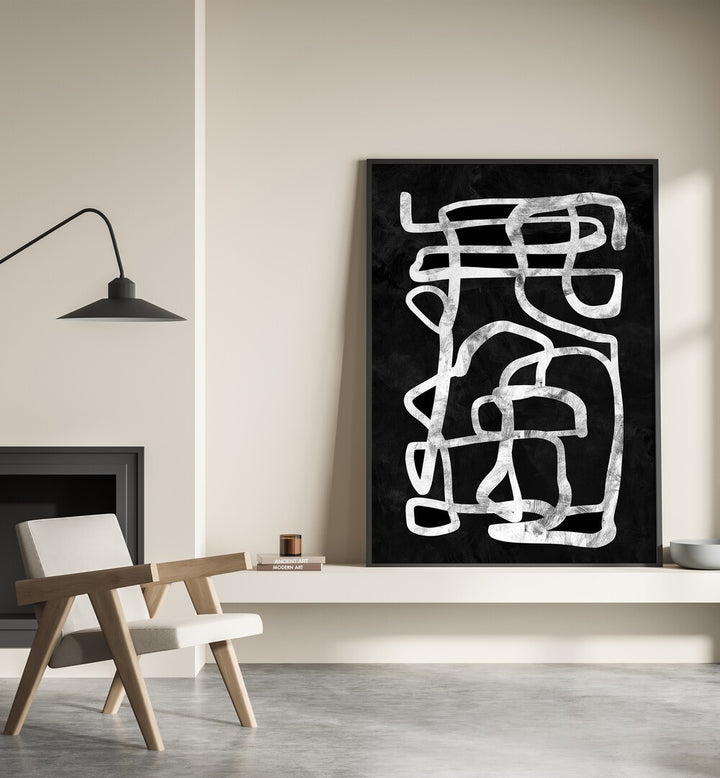 Transform your space with STORYLINE II, ABSTRACT PAINTINGS, showcasing captivating modern art for your home.