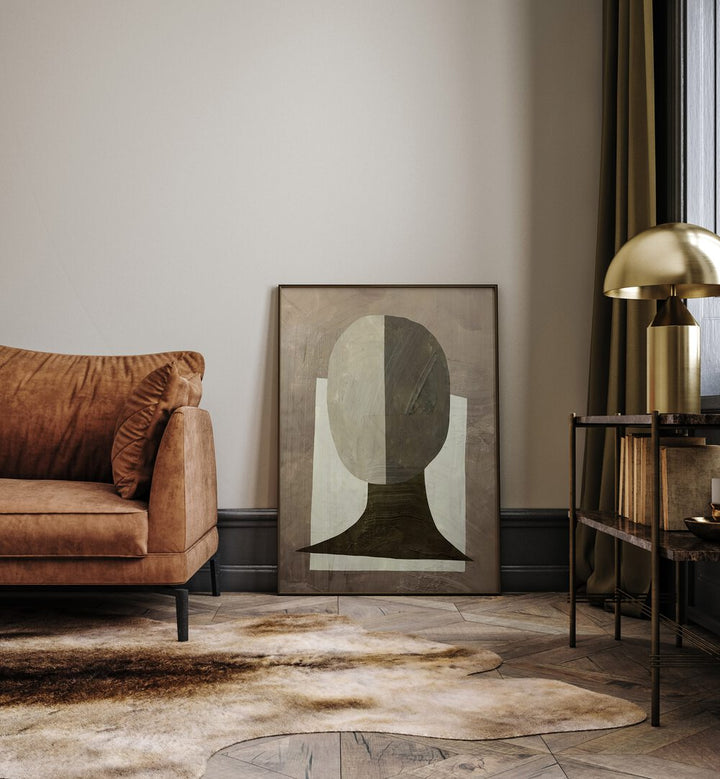 Stylish interior featuring STUDY, ABSTRACT PAINTINGS, enhancing creativity and emotion in any space.