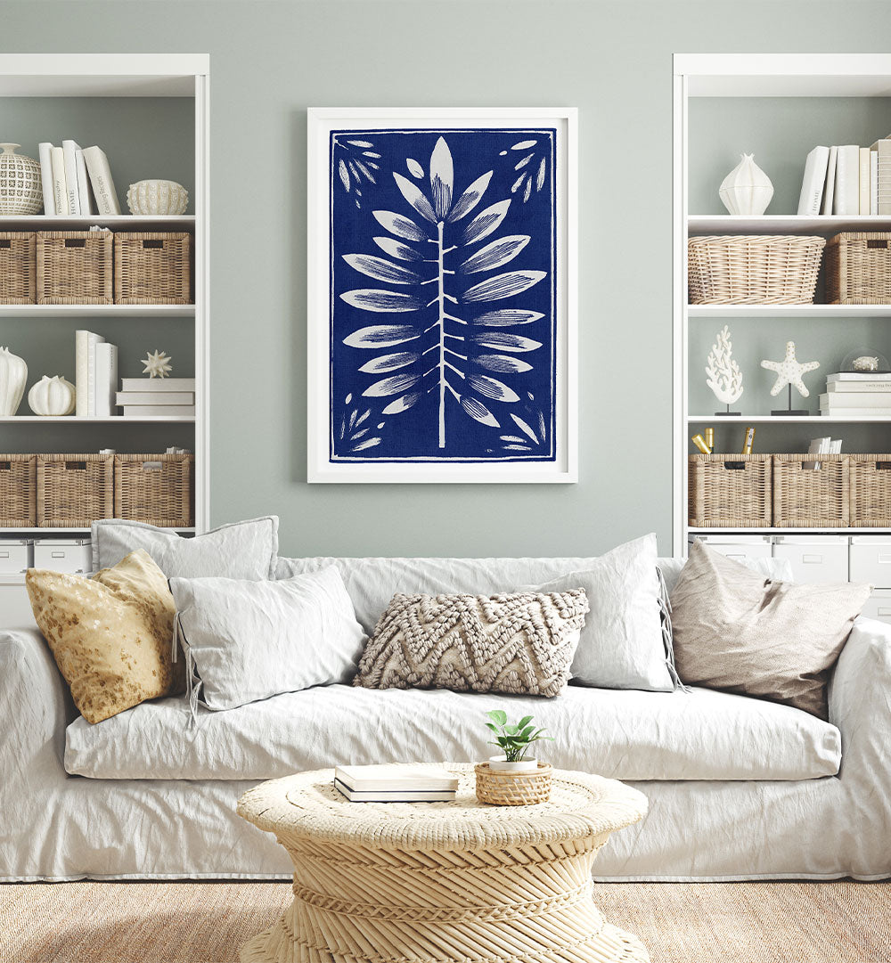 STYLIZED BLUE FOLIAGE