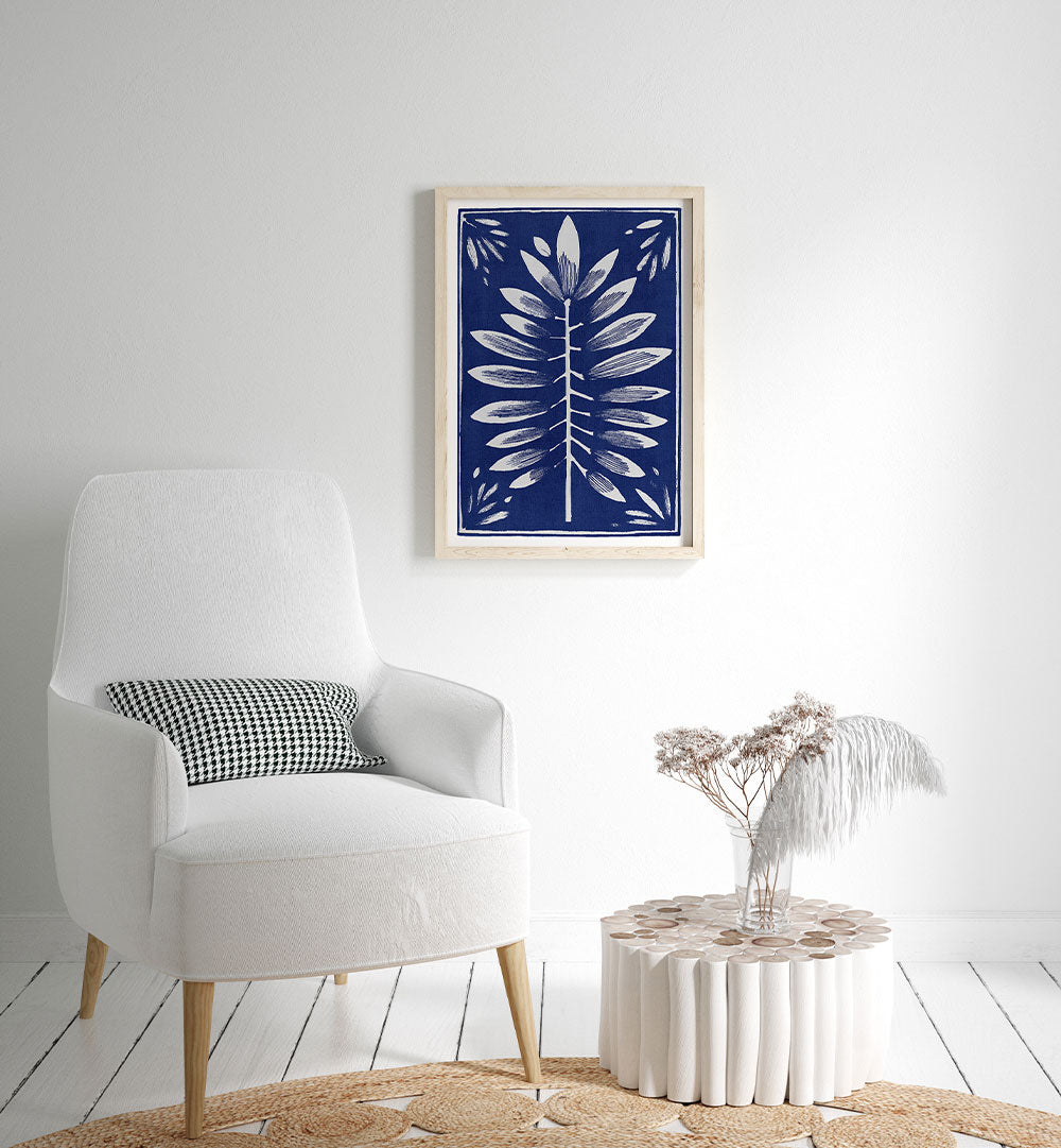 STYLIZED BLUE FOLIAGE