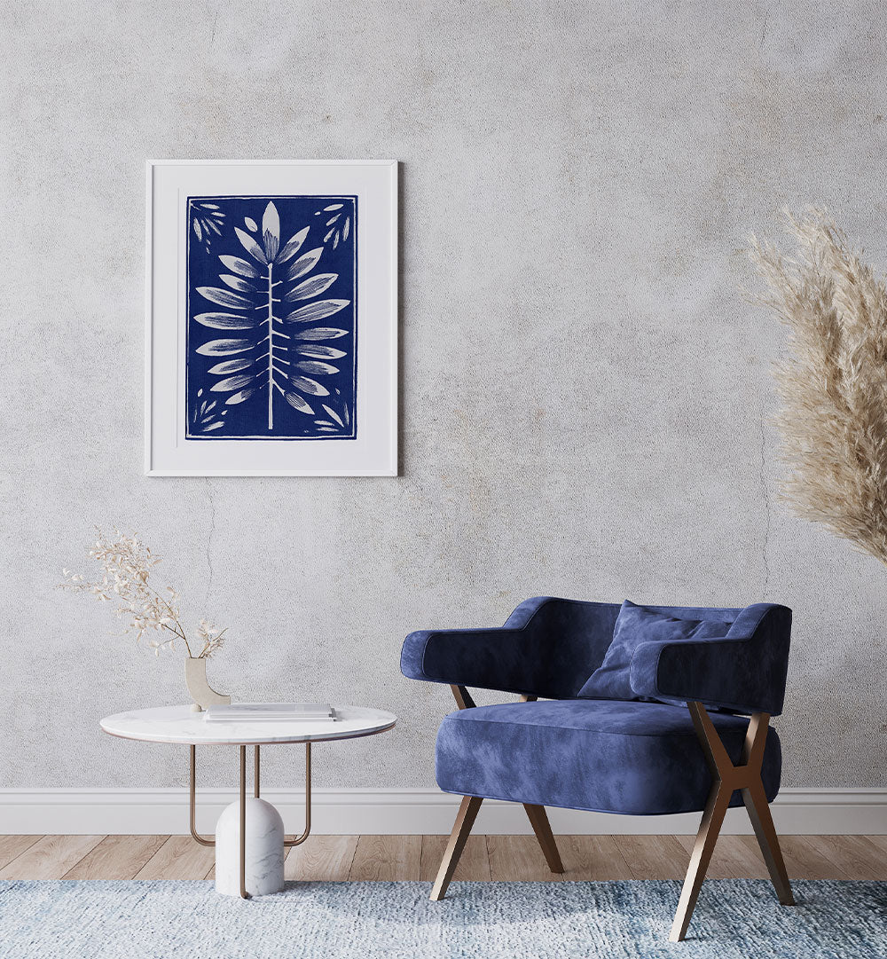 STYLIZED BLUE FOLIAGE