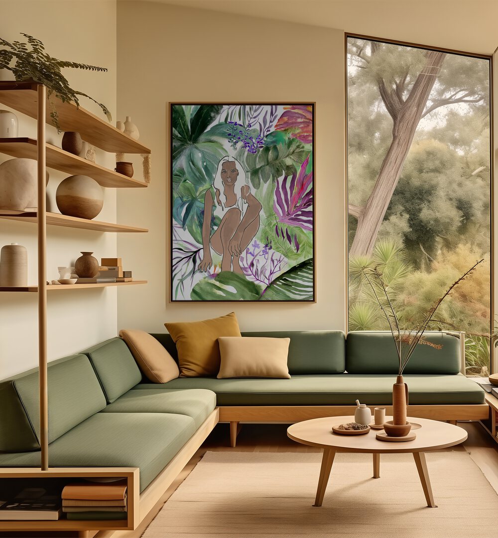 Bold and vibrant, the SUDDEN SHIFT, PORTRAITS artwork adds expressive flair to any modern living space.