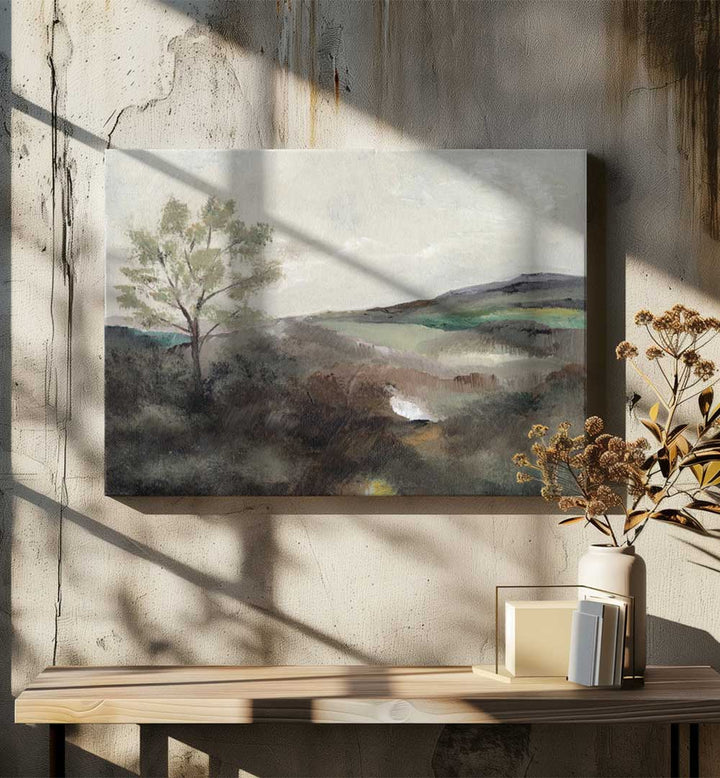 SUMMER EVENING , LANDSCAPE PAINTINGS