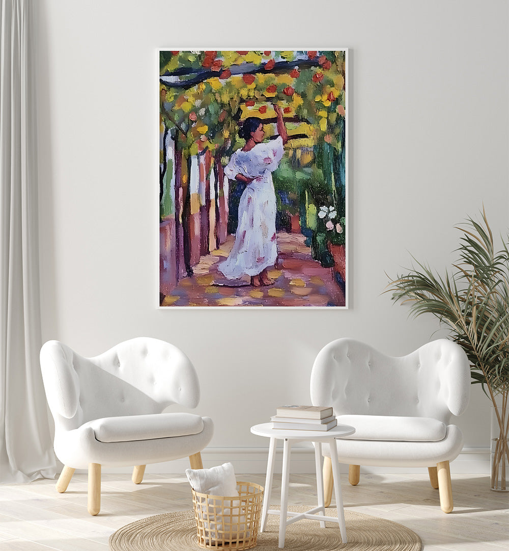 SUMMER GARDEN LADY