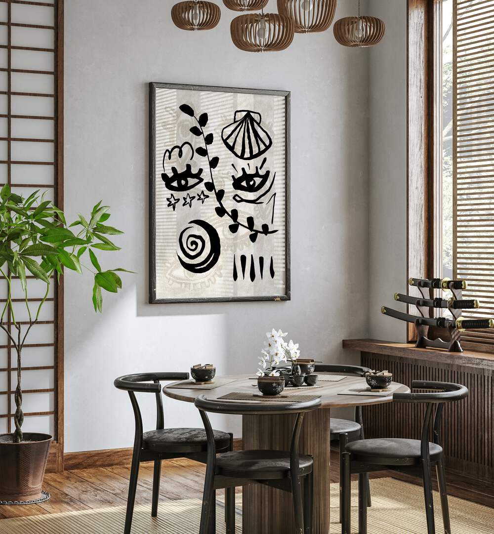 SUMMER HUES , BOHO ART PAINTINGS