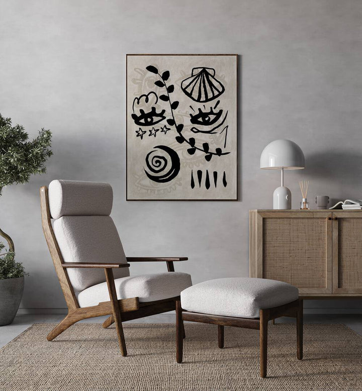 SUMMER HUES , BOHO ART PAINTINGS