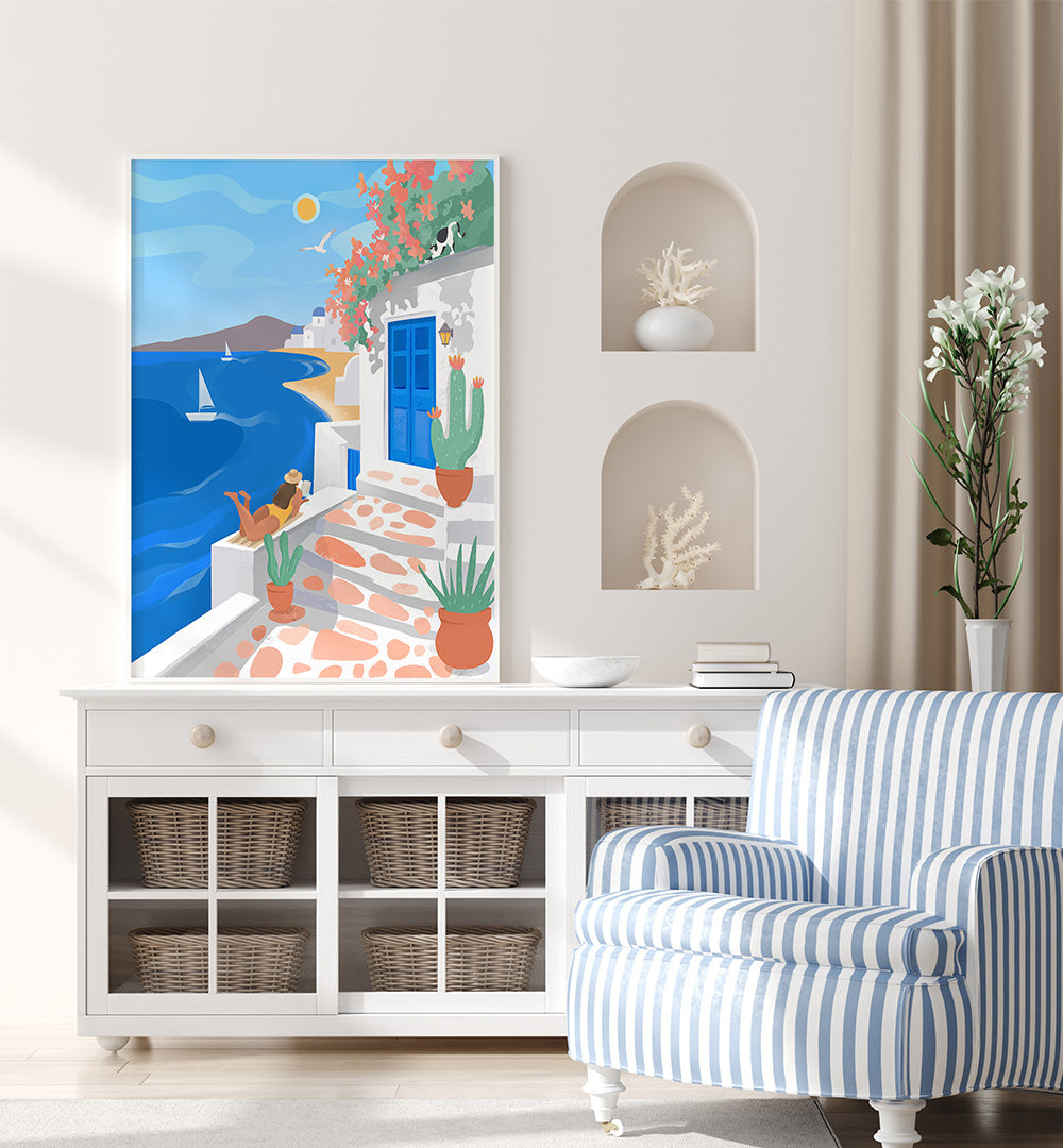 SUMMER IN GREECE II , TRAVEL POSTERS