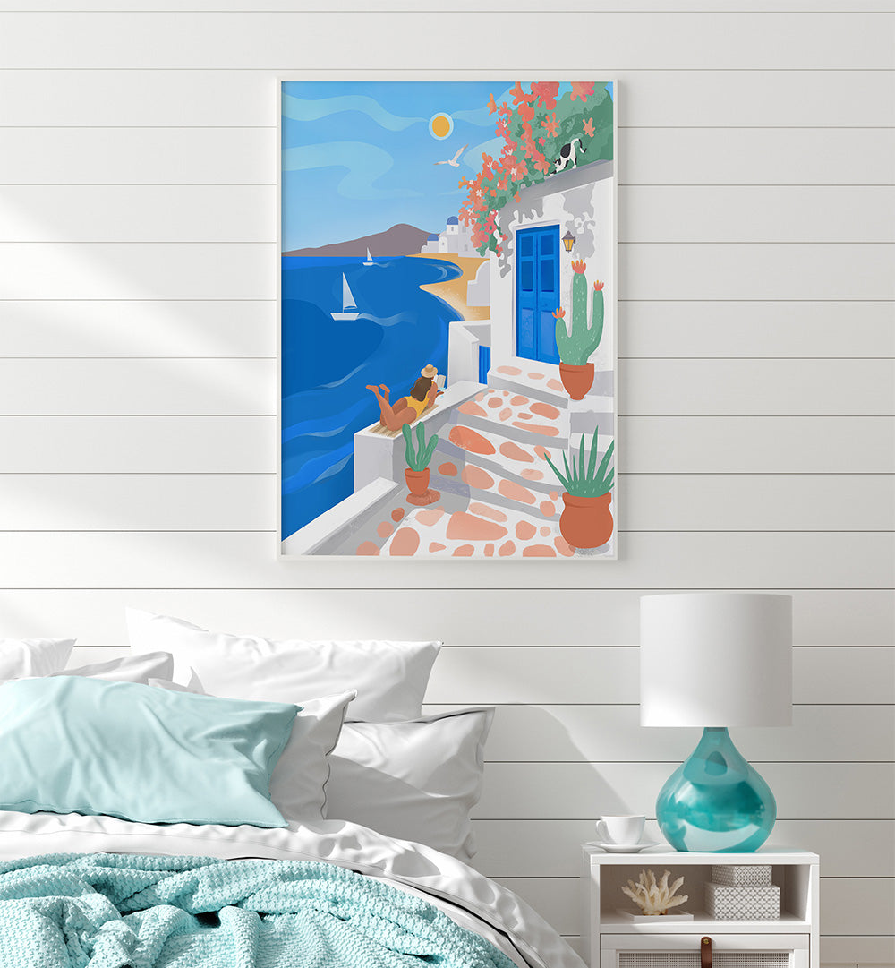 SUMMER IN GREECE II , TRAVEL POSTERS