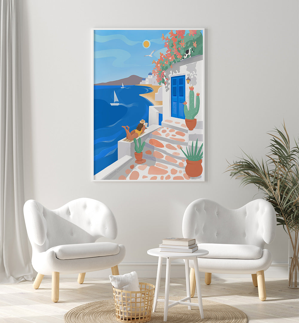 SUMMER IN GREECE II , TRAVEL POSTERS