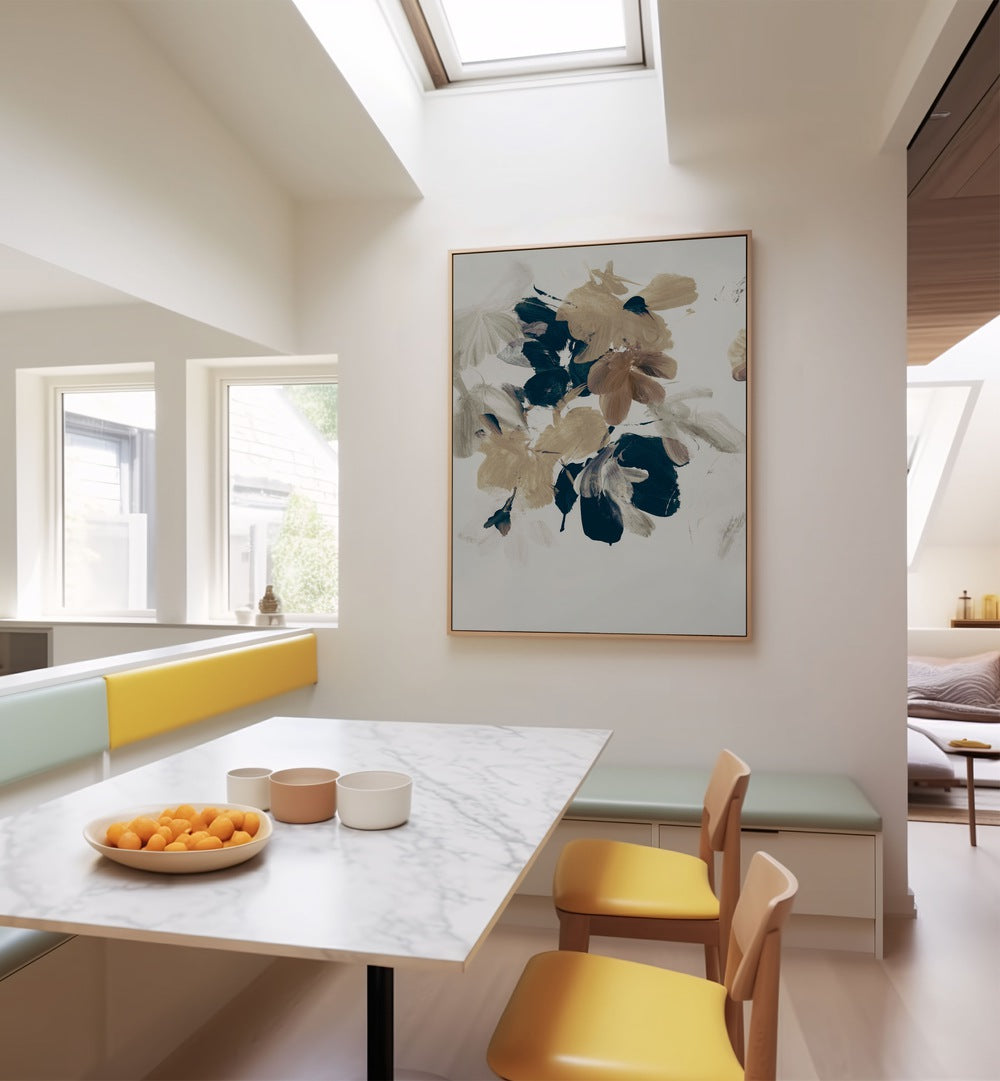 Brighten your space with SUMMER VIEW II, FLORAL FLOWER PAINTINGS, capturing summer's vibrant essence beautifully.