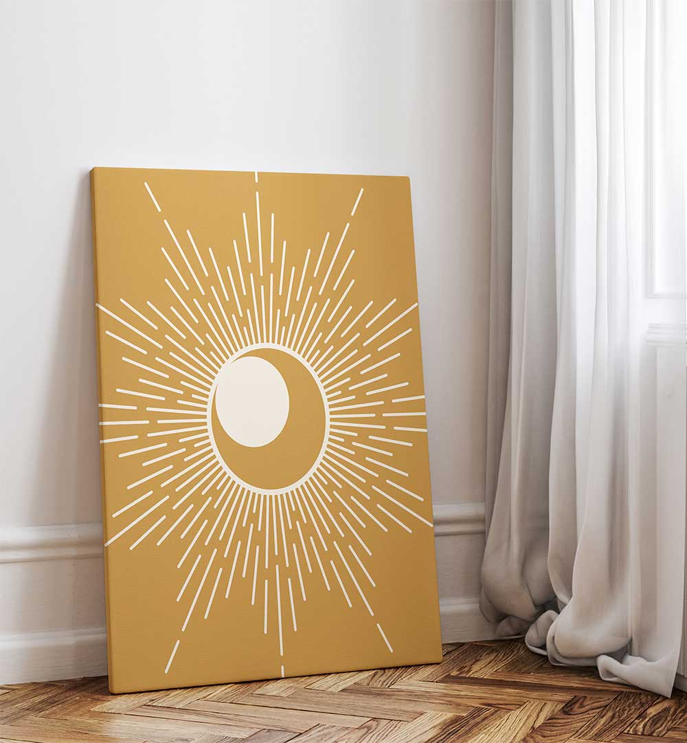 SUN II , BOHO ART PAINTINGS