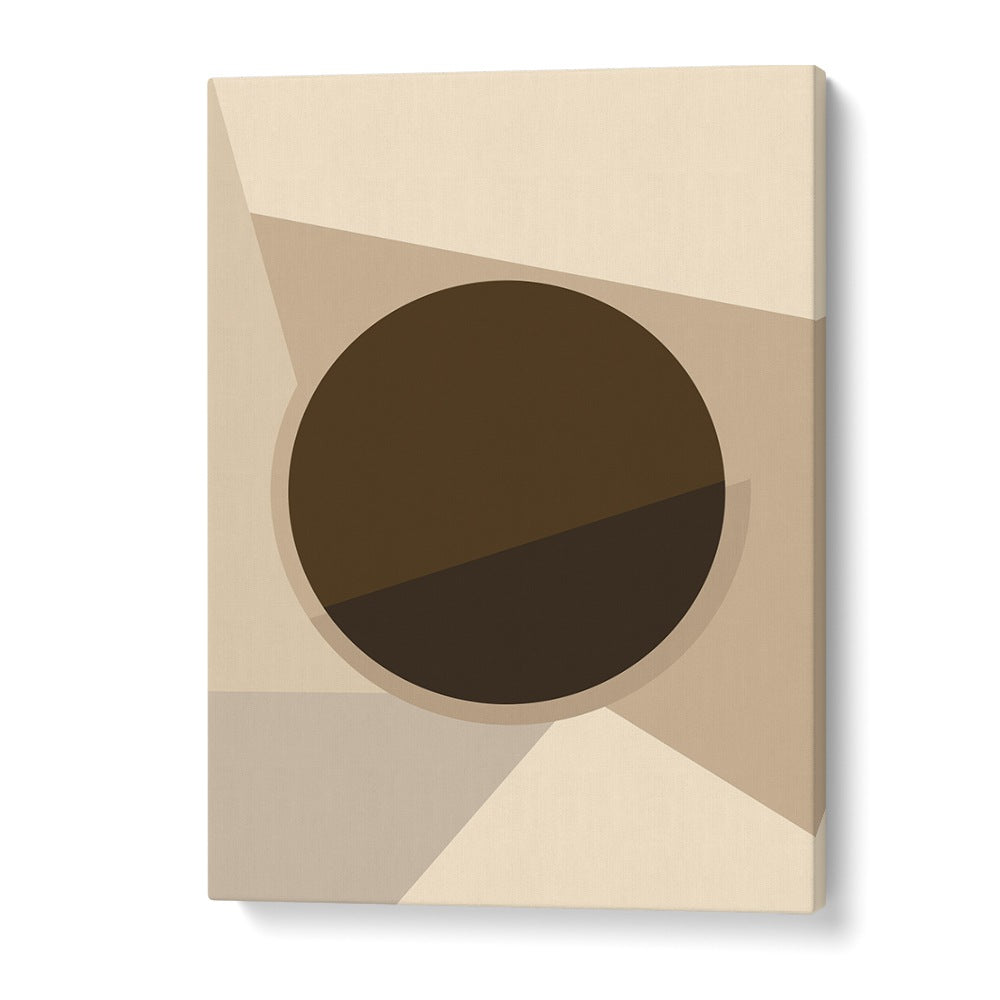 Sunday Morning Coffee Geometric Art Artwork in Gallery Wrap