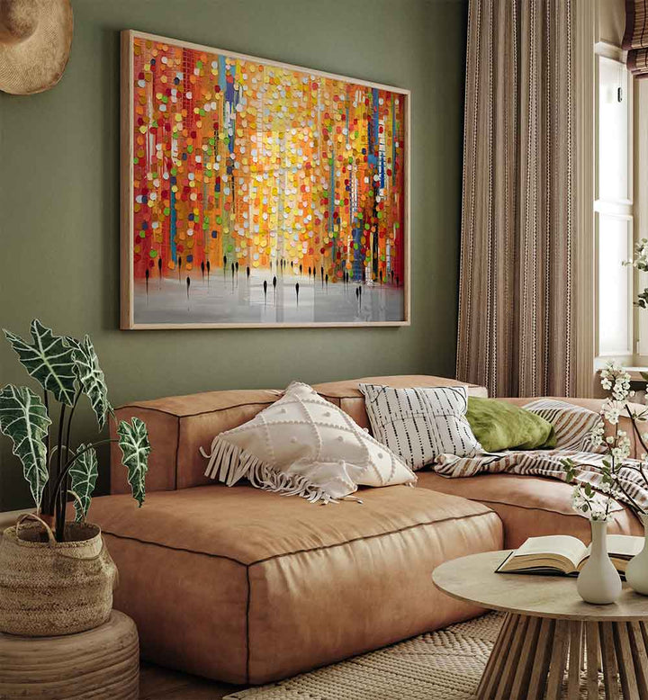 SUNDOWN SPLENDOR , MODERN IMPRESSIONISM PAINTINGS