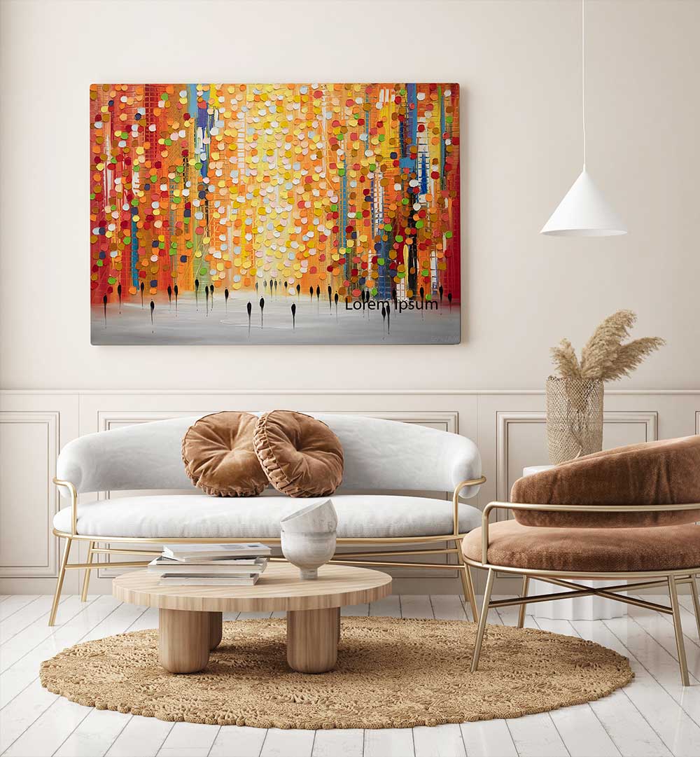 SUNDOWN SPLENDOR , MODERN IMPRESSIONISM PAINTINGS