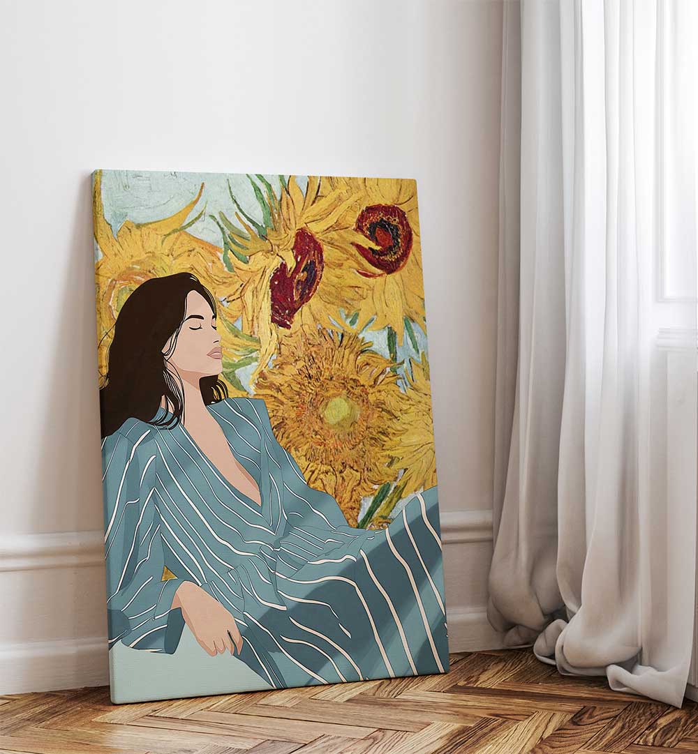 SUNFLOWERS , FASHION POSTERS