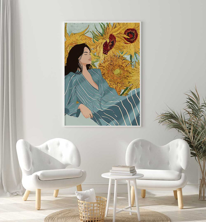SUNFLOWERS , FASHION POSTERS