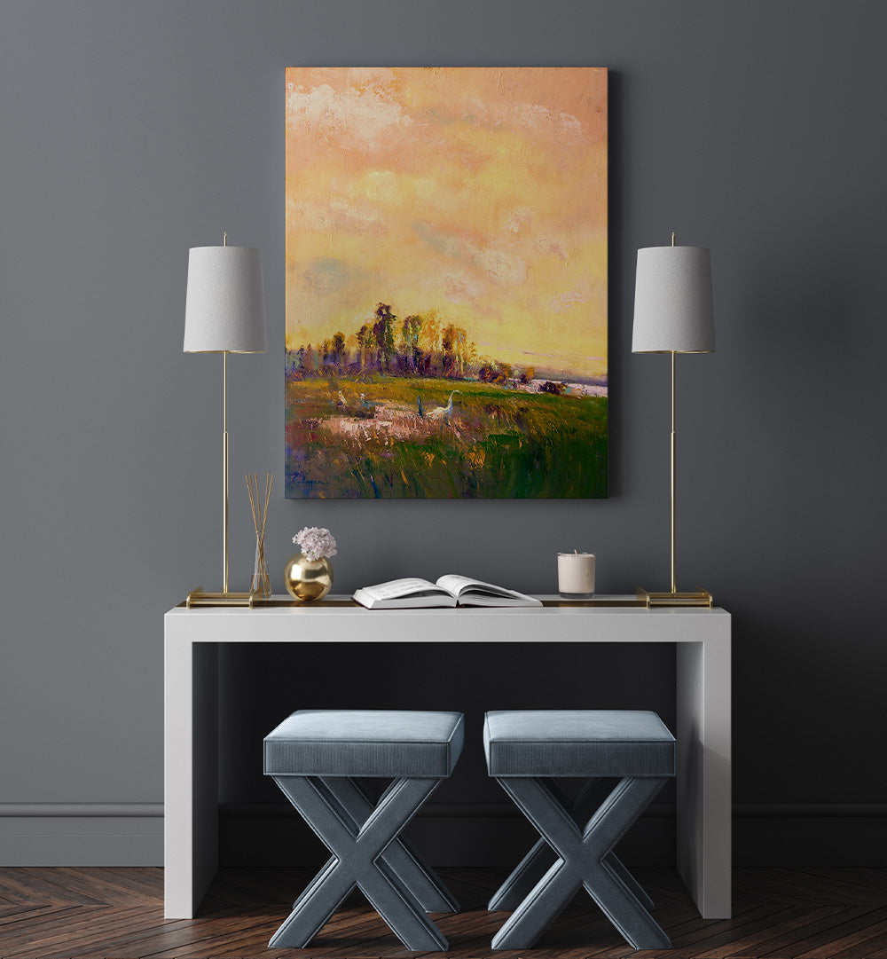 SUNLIT MEADOWSCAPE