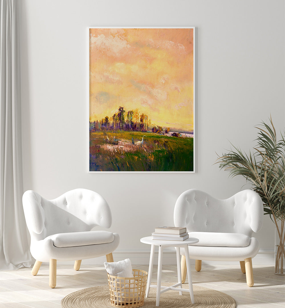 SUNLIT MEADOWSCAPE