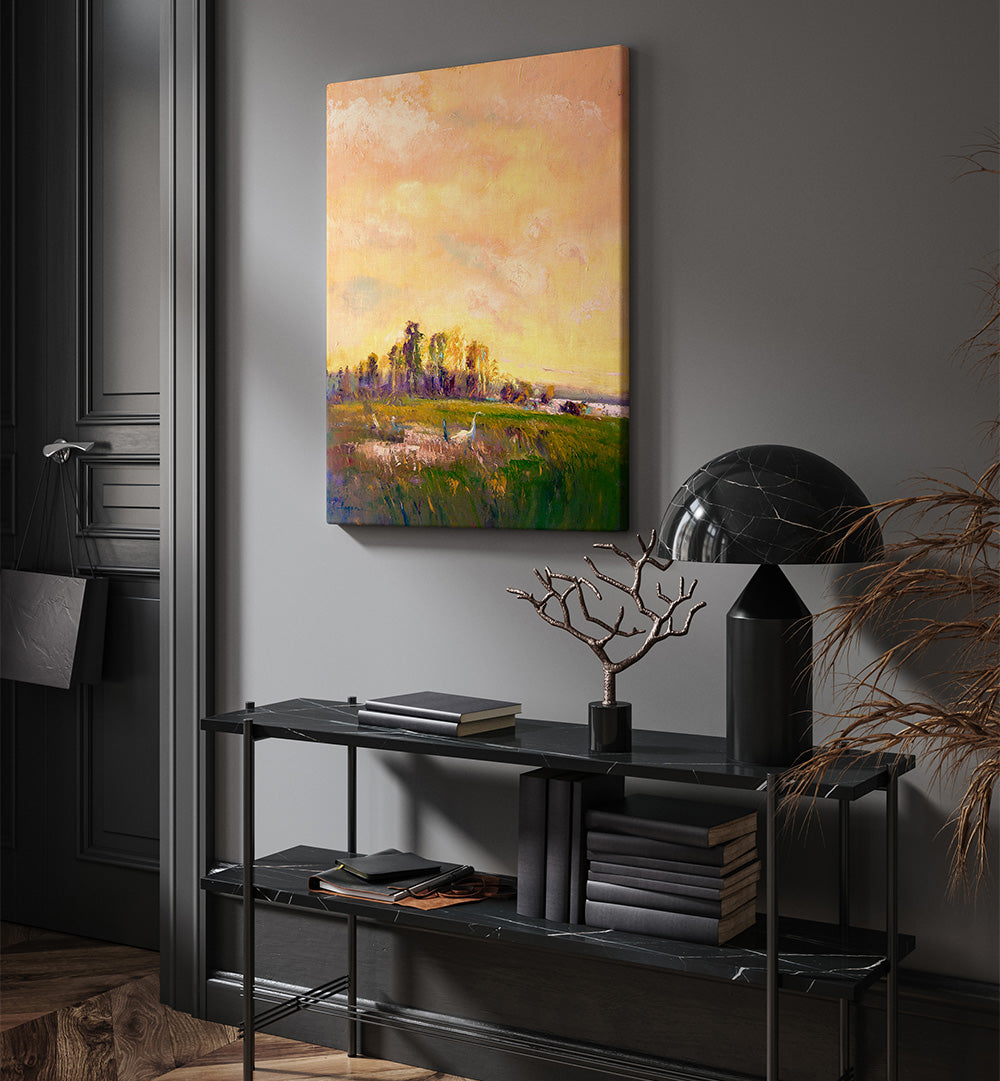 SUNLIT MEADOWSCAPE