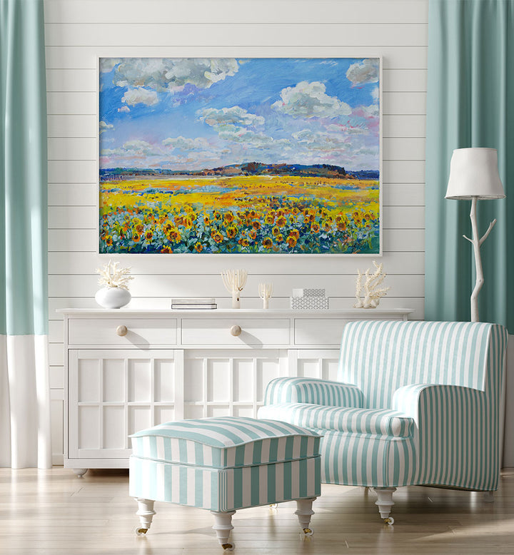SUNLIT SUNFLOWER FIELD