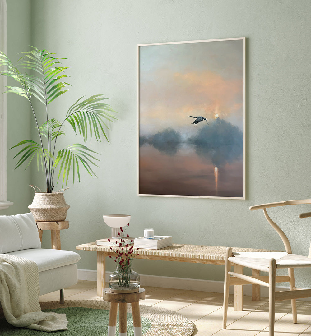 SUNRISE HERON FLIGHT