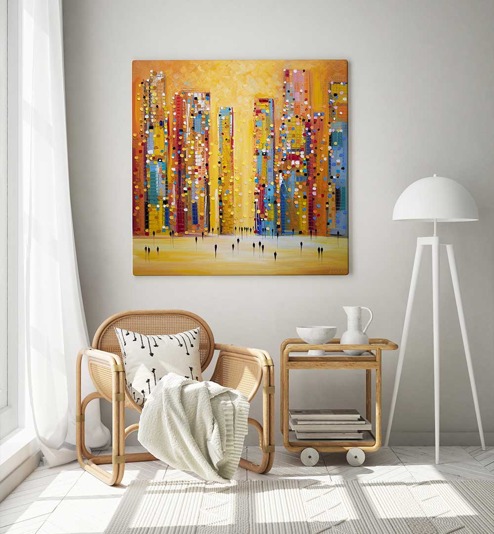 SUNSET REVERIE , MODERN IMPRESSIONISM PAINTINGS