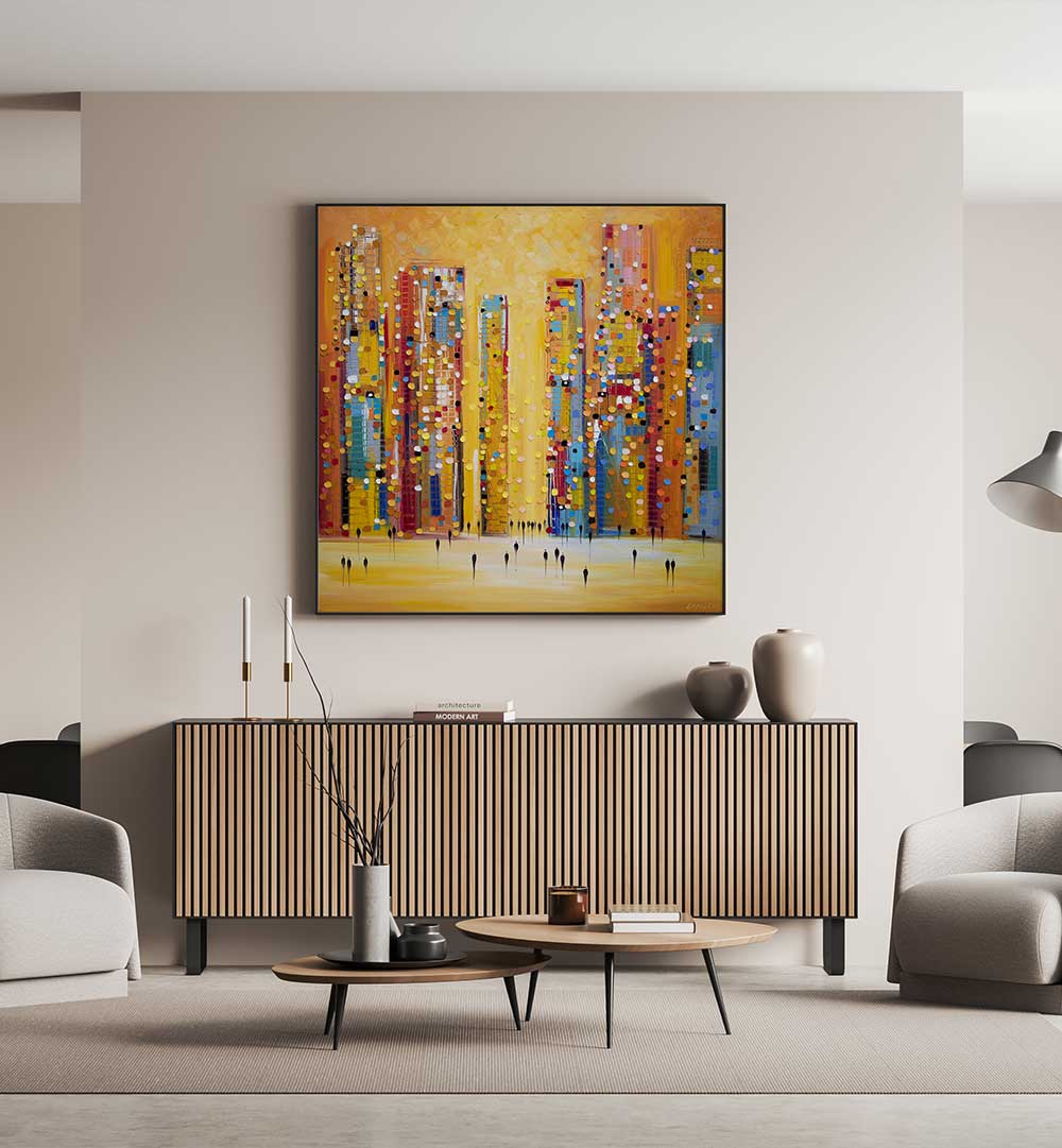 SUNSET REVERIE , MODERN IMPRESSIONISM PAINTINGS