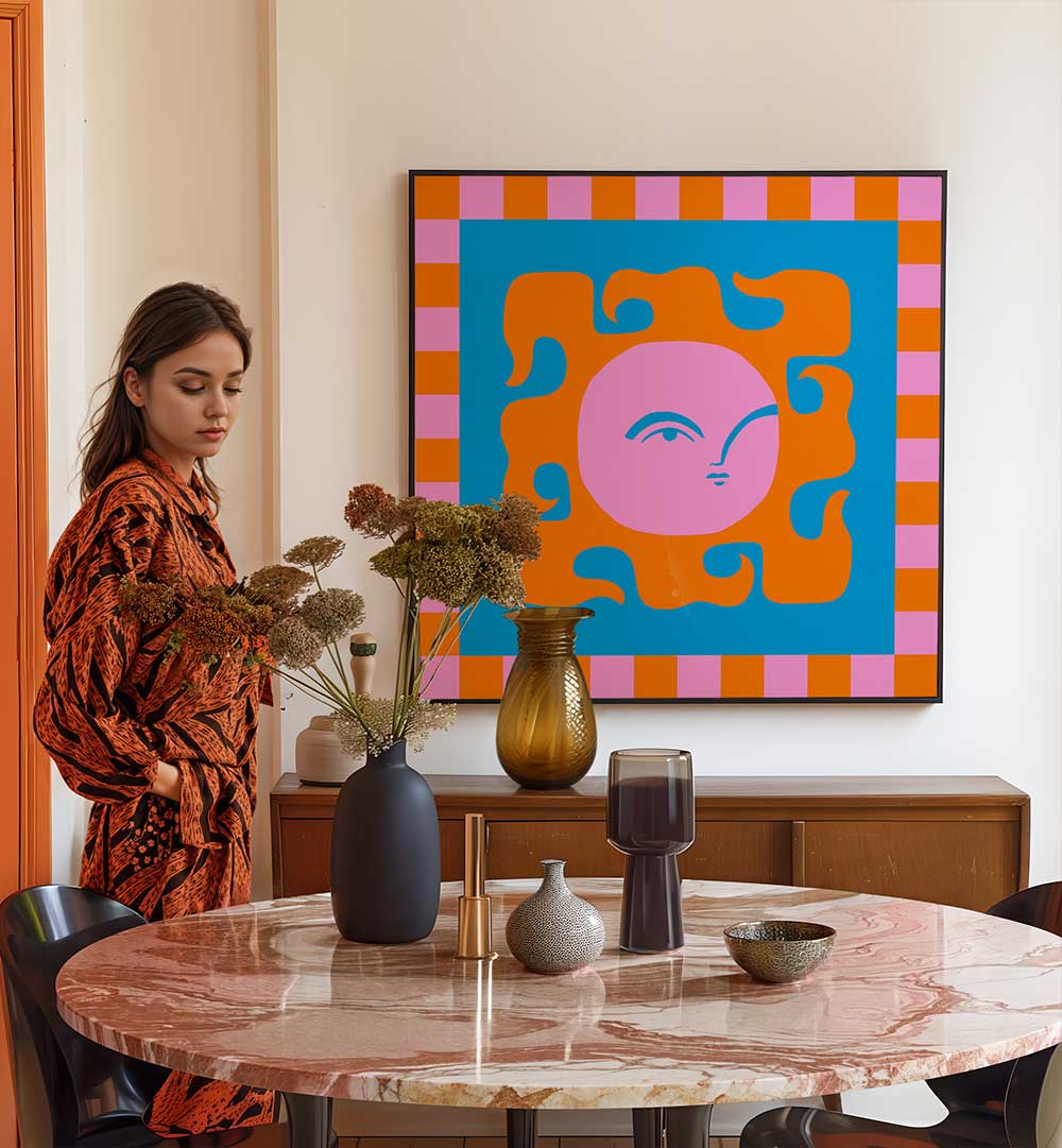 SUN'S PLAYFUL GAZE , FASHION POSTERS