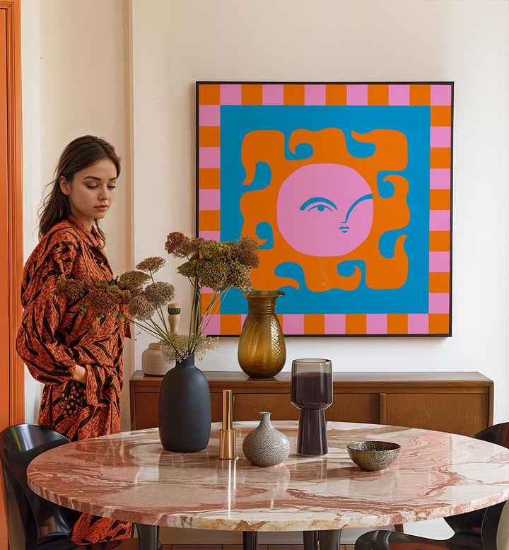 SUN'S PLAYFUL GAZE , FASHION POSTERS