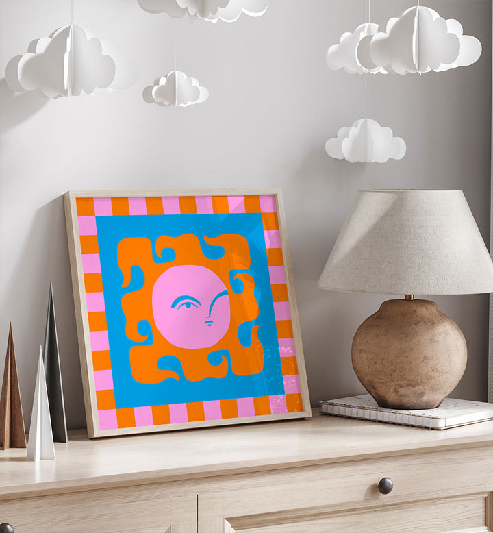 SUN'S PLAYFUL GAZE , FASHION POSTERS