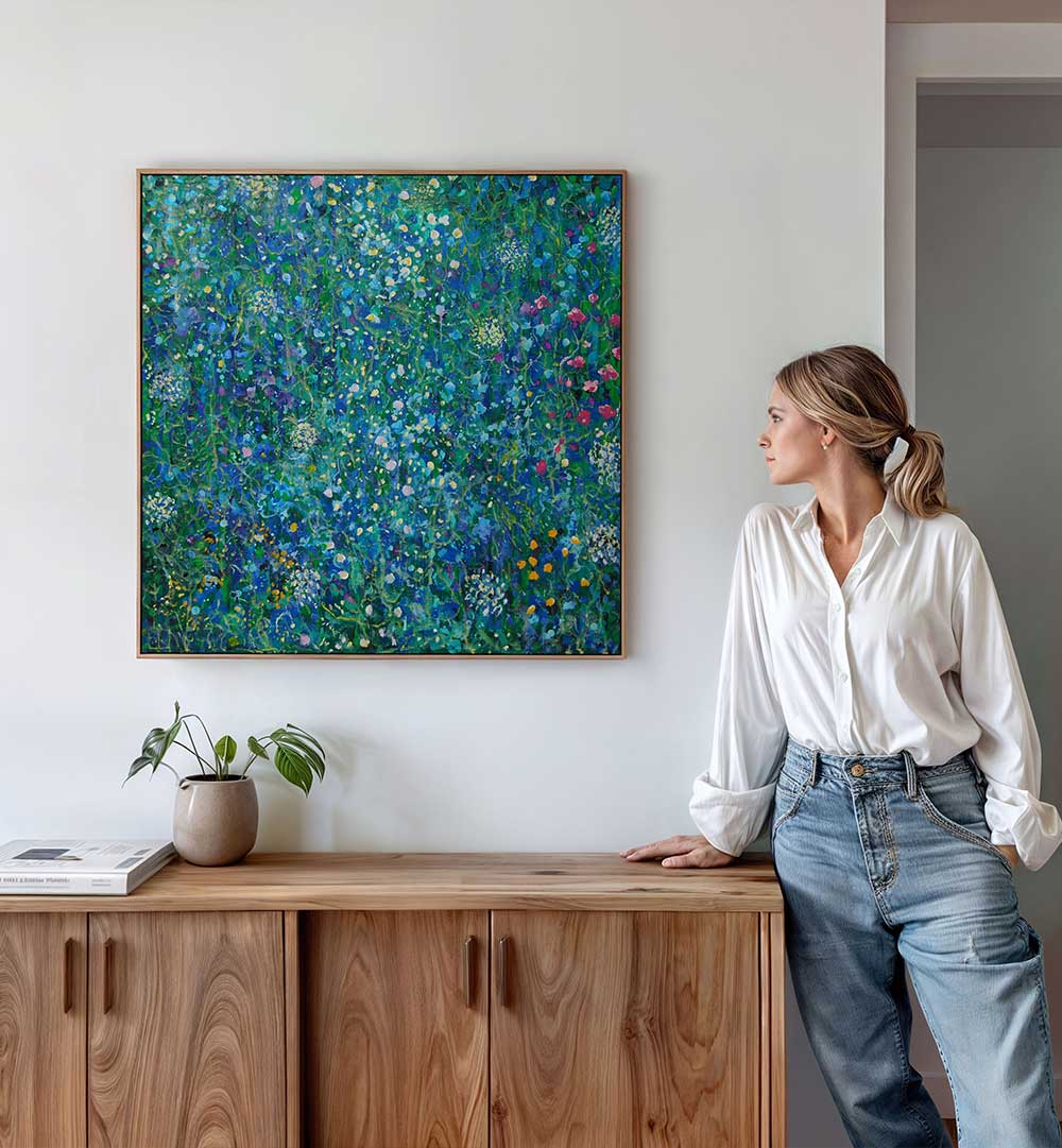 SWEET MEADOW , ABSTRACT PAINTINGS