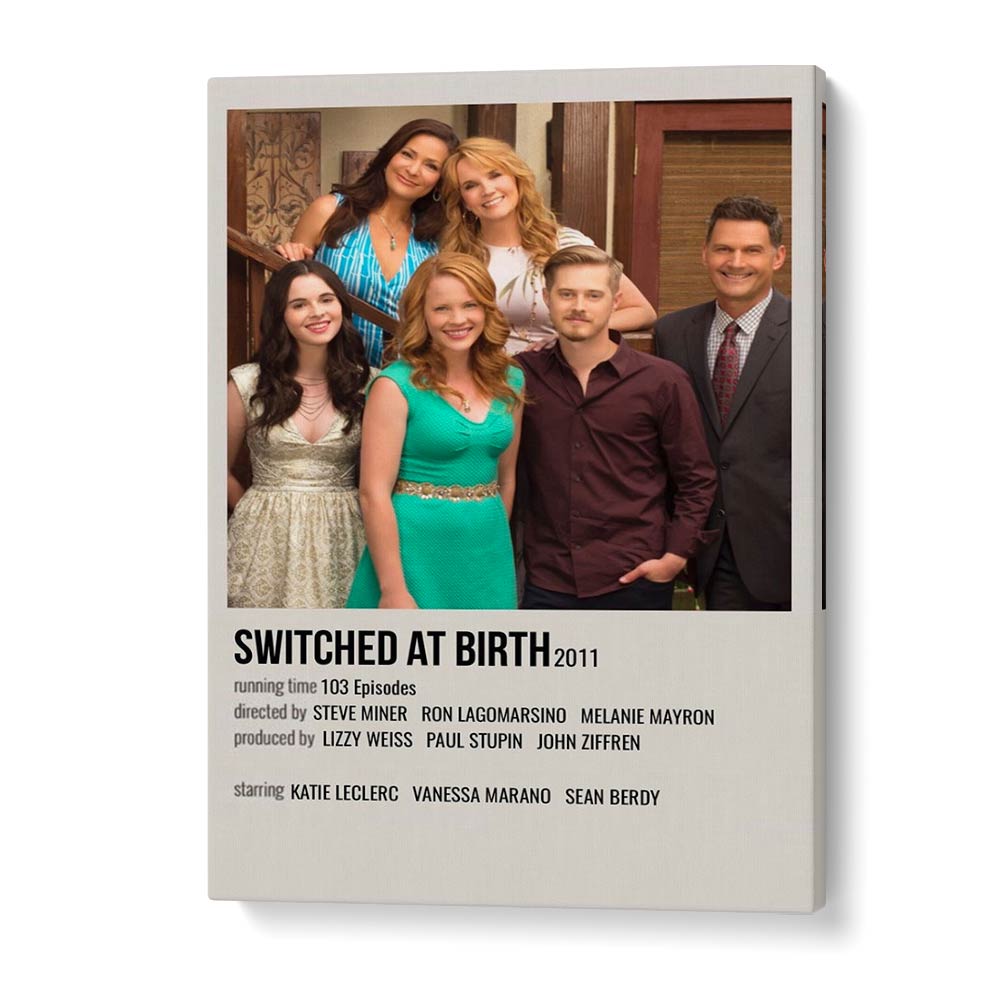 SWITCHED AT BIRTH (2011) MOVIE POSTERS in Gallery Wrap