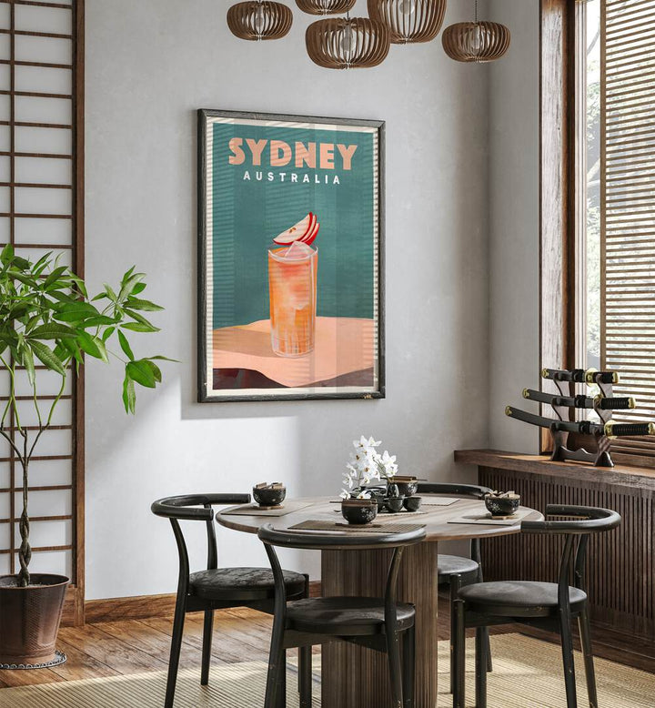 SYDNEY AUSTRALIA COCKTAIL BAR DECOR , BAR POSTERS , BAR ART PRINTS