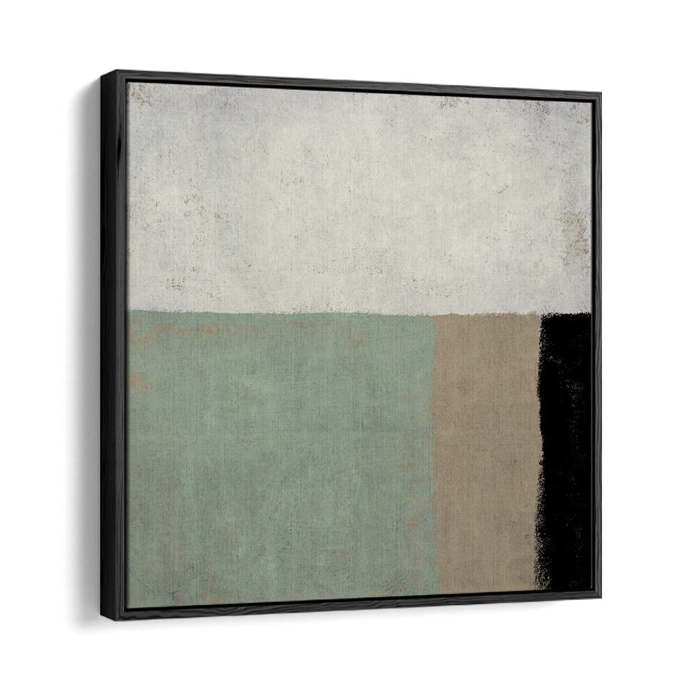 Sage By Dan Hobday Abstract Art Abstract Paintings in Black Floater Frame